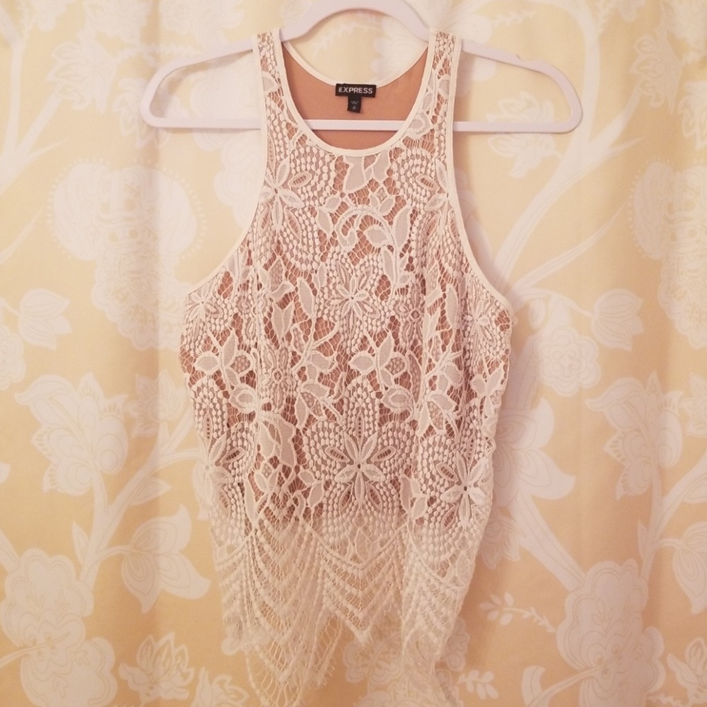 Express lace top